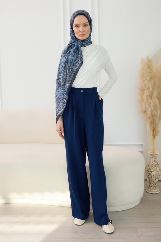 Cepli Palazzo Pantolon Lacivert