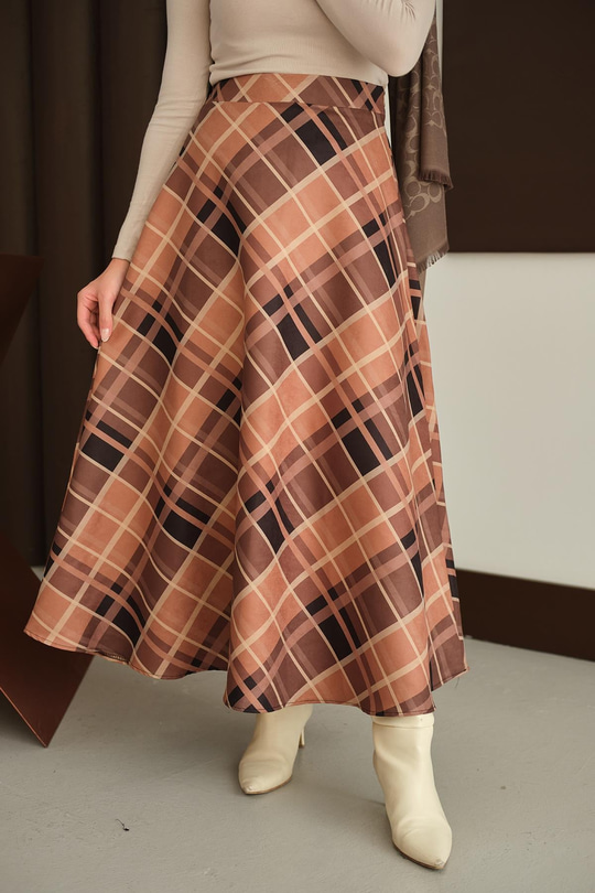 Ekose Desen Etek Taba