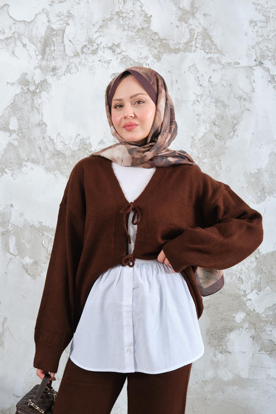 Etek Uzatıcı Düğme Detay İçlik Beyaz