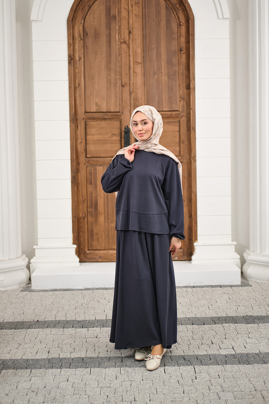 Etekli Takım Lacivert