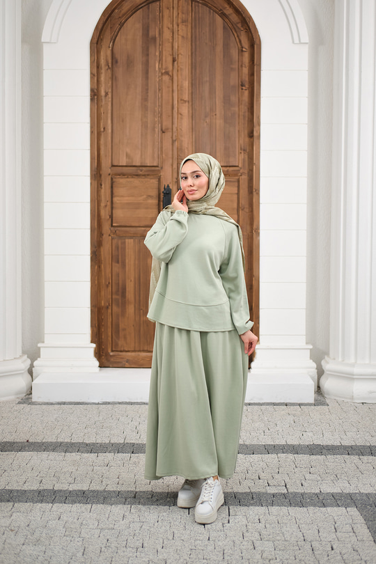 Etekli Takım Su Yeşil