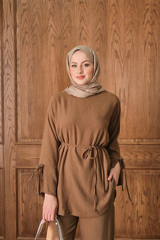 Fitilli İkili Takım Vizon