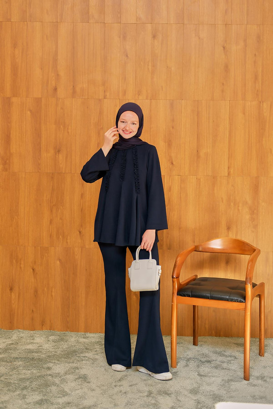 Godeli İkili Takım Lacivert