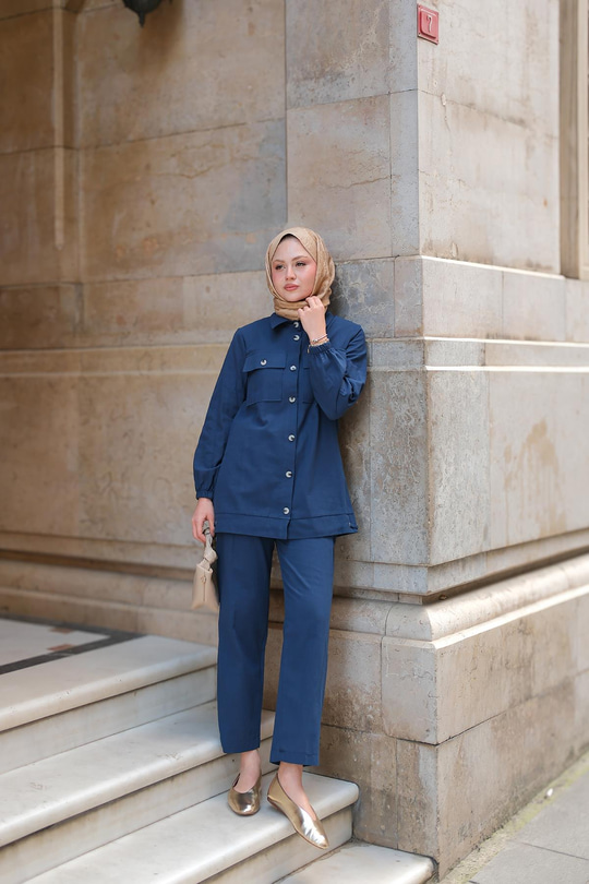 Kargo Cepli Takım Lacivert