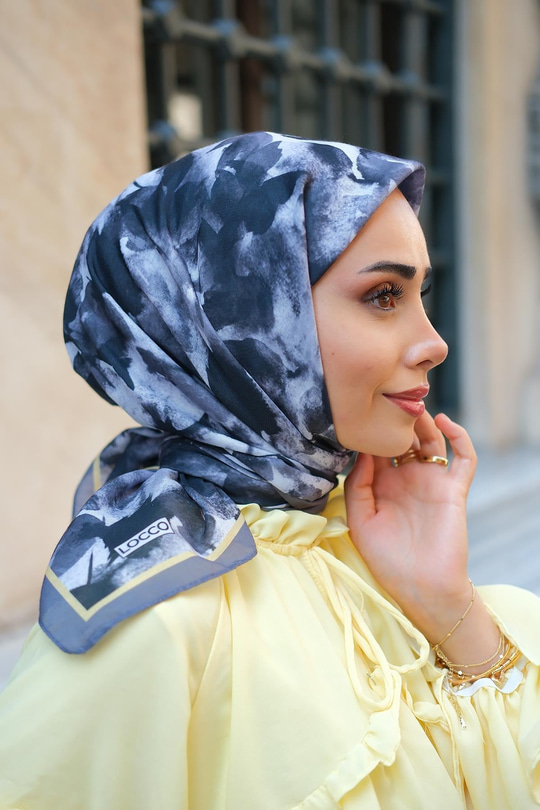 Lavanta Soft Eşarp Füme