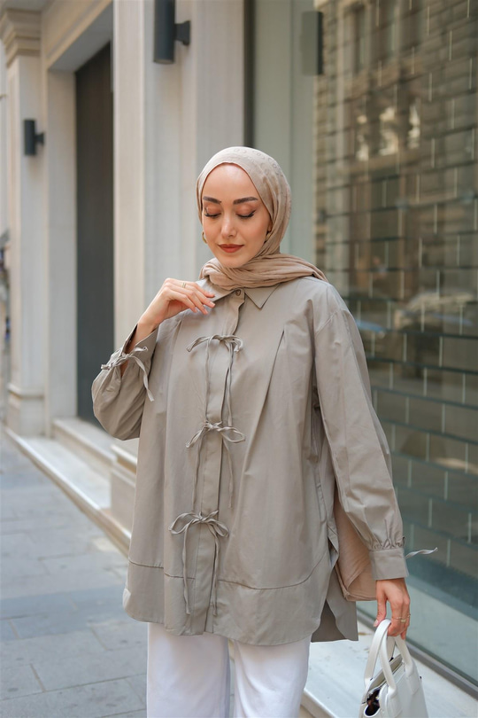 Ön Kurdele Detay Oval Kesim Küf Yeşil