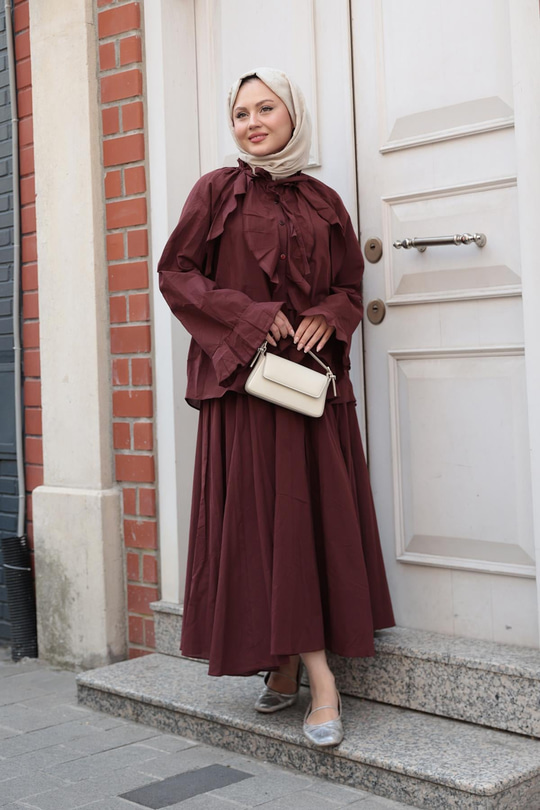 Rosalinda Takım Bordo