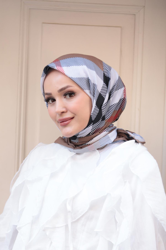 Soft Eşarp  Kahverengi