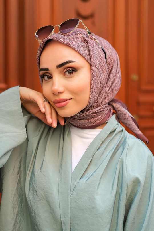 Soft Eşarp Kahverengi