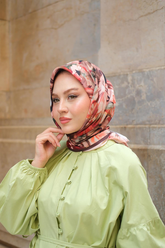 Soft Eşarp  Somon