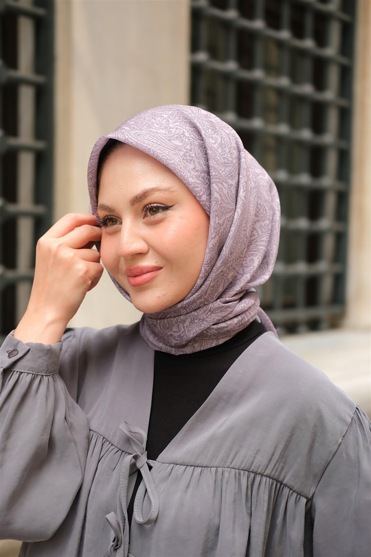 Soft Eşarp Vizon