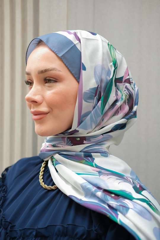 Zambak Soft Şal Füme