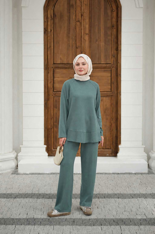 Pantolonlu Takım Yeşil