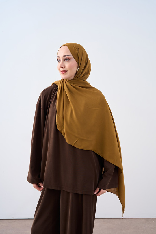 Organik Soft Şal Gold