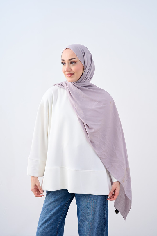 Organik Soft Şal Gri