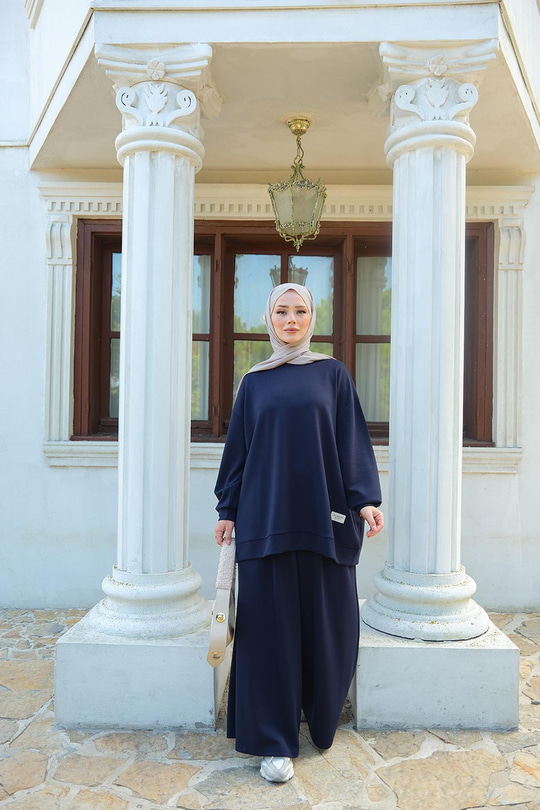 Arma Detay İkili Takım Lacivert