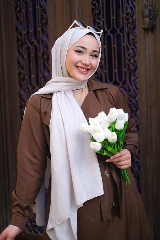 Aura Desen Jakar Şal Taş