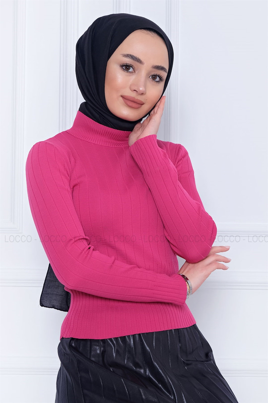 Uygun Fiyatlı BALIKCI YAKA FITILLI KAZAK | Loccomoda.com 