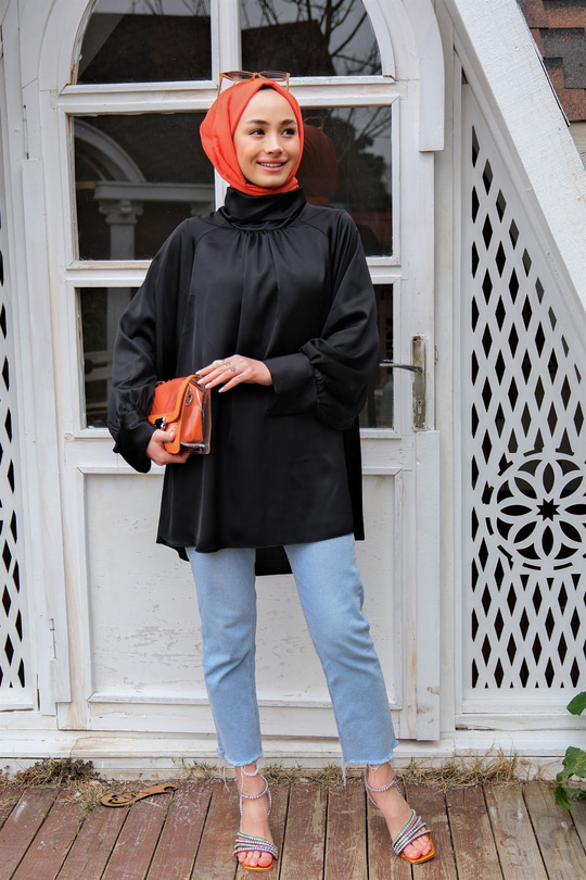 BALON KOL TUNIK SIYAH