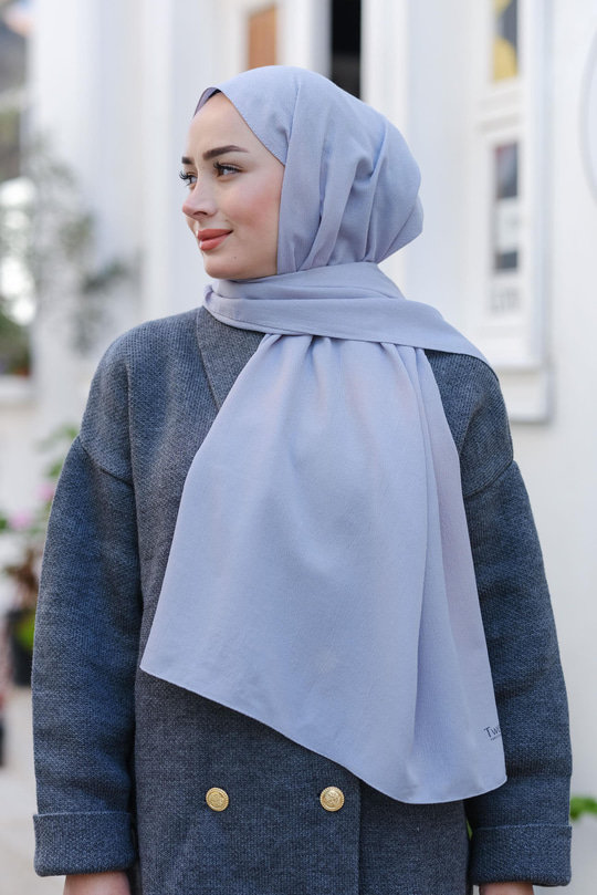 Bambu Şal Gri