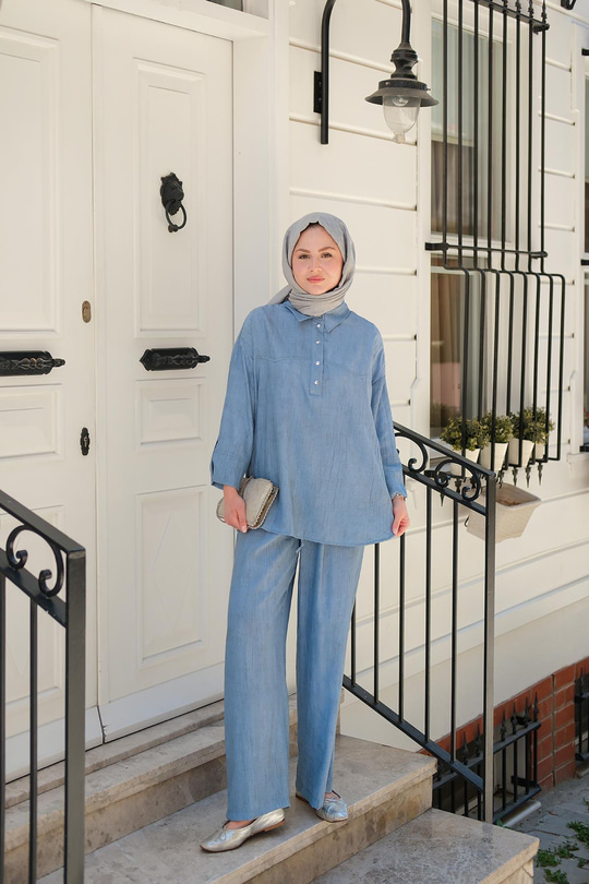 Batıklı Takım Mavi