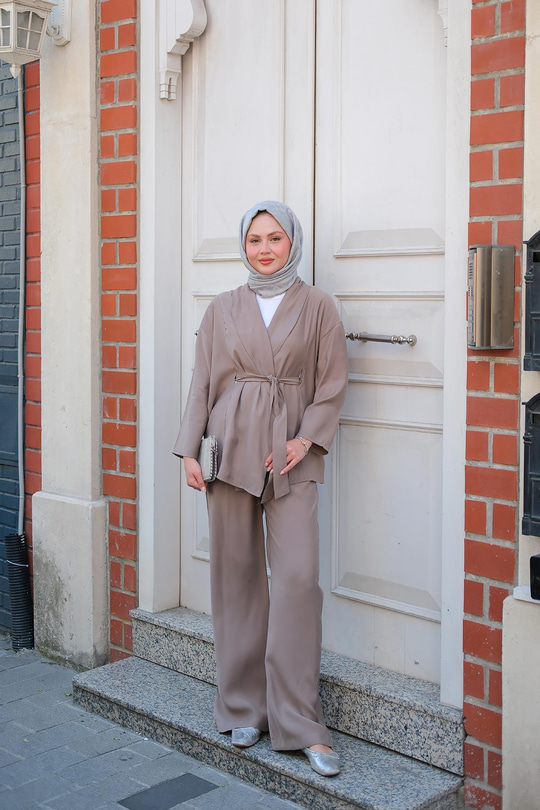 Beıge Takım Küf Yeşil