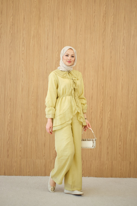 Bel Bağlamalı Takım Yağ Yeşil