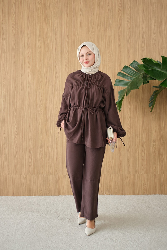 Beli Ayarlanabilir Modal Takım Kahverengi