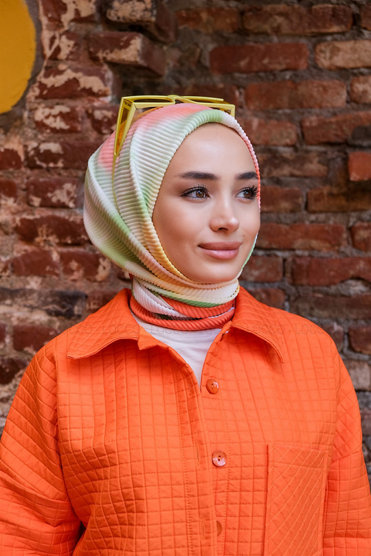 Uygun Fiyatlı BULUT DESEN PILISELI ESARP | Loccomoda.com 