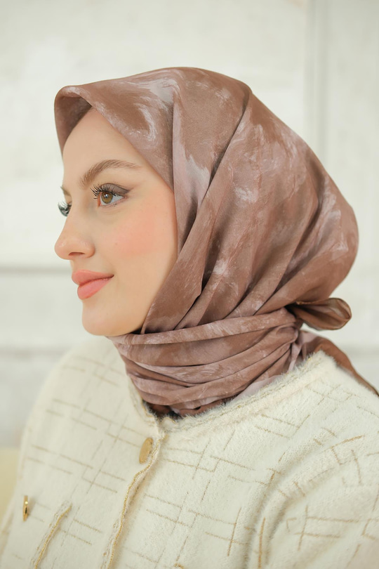 Bulut Soft Eşarp Kahverengi