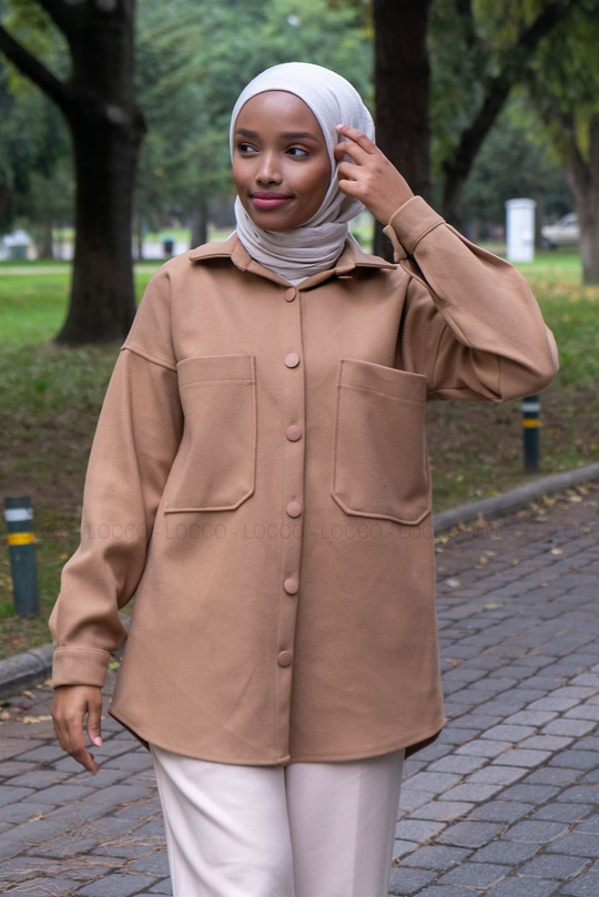 Uygun Fiyatlı CIFT CEPLI KASE GOMLEK VIZON | Loccomoda.com 