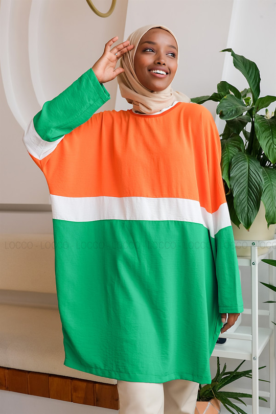 CIFT RENK SALAS TUNIK