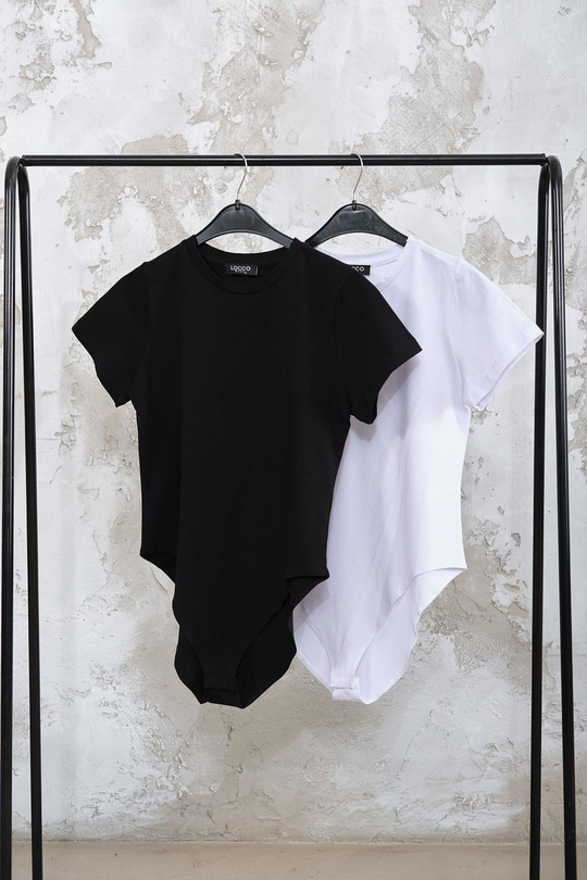 Çıt Çıt Detay Body Siyah