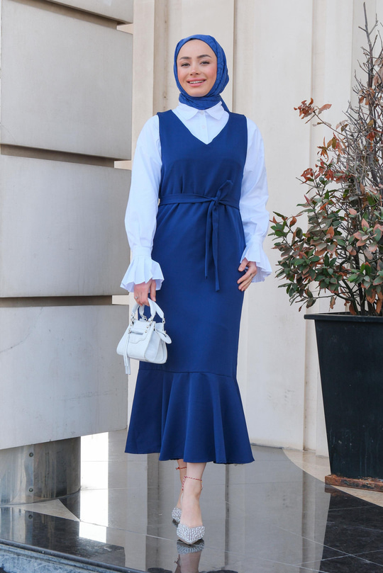 ETEGI VOLANLI JILE Lacivert