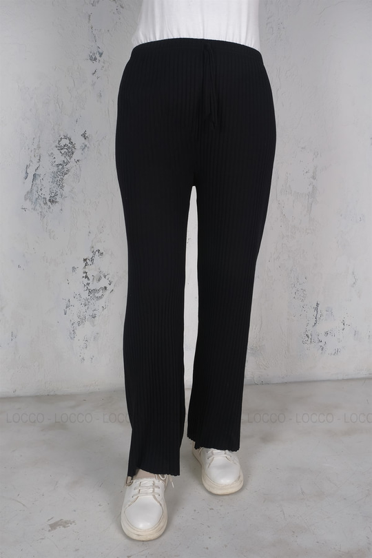 Uygun Fiyatlı FITILLI PANTOLON  SIYAH | Loccomoda.com 