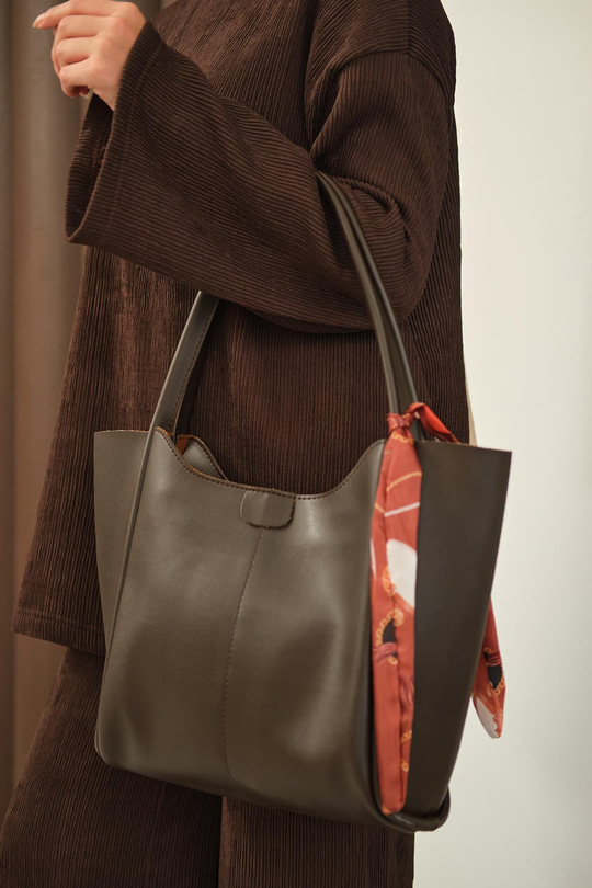 Fularlı Çanta Acı Kahve