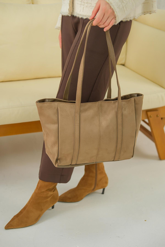 Gabriel Yavrulu Baget Çanta Koyu Vizon