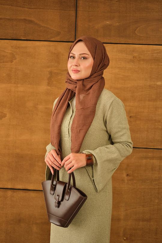 Geniş Kol Triko Elbise Su Yeşil