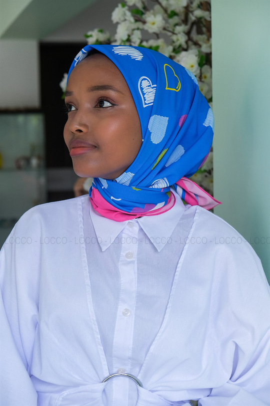 Uygun Fiyatlı KALP DESEN ESARP  | Loccomoda.com 