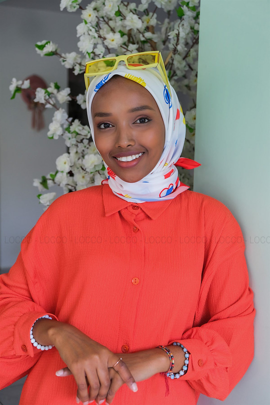 Uygun Fiyatlı KALP DESEN ESARP  | Loccomoda.com 