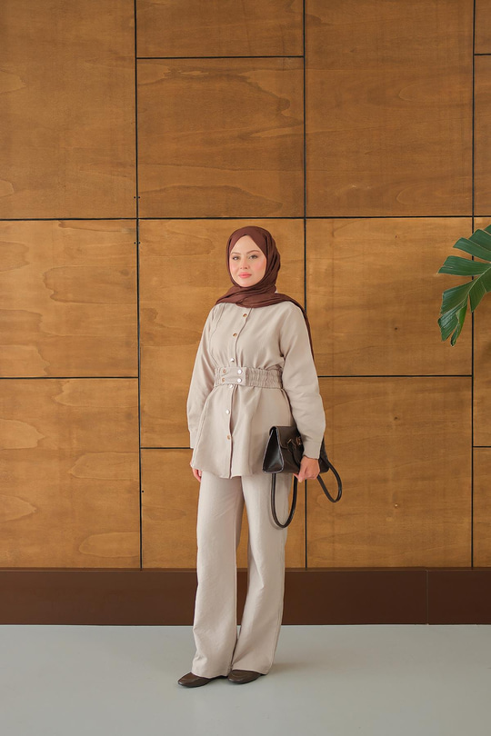 Kemer Detay Takım Krem