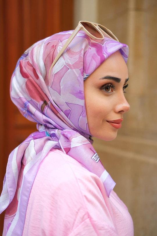 Manolya Soft Eşarp Lila