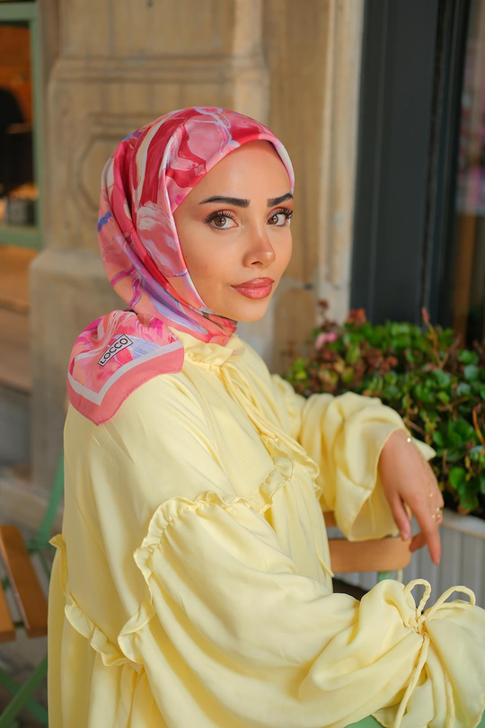 Manolya Soft Eşarp Somon