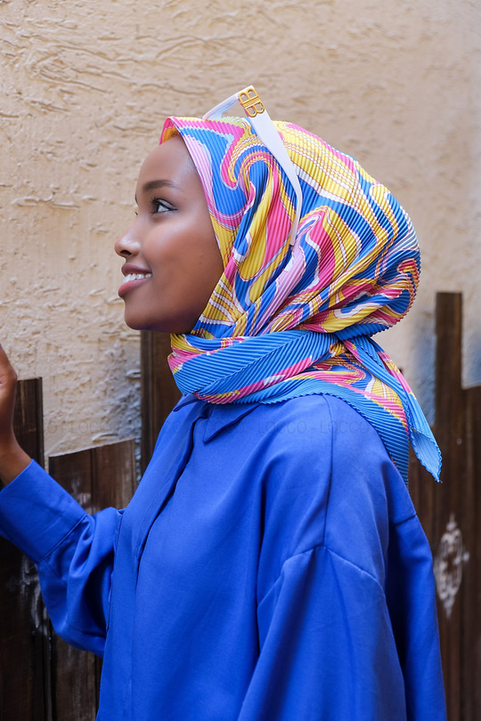 Uygun Fiyatlı OKYANUS DESENLI PILISELI ESARP | Loccomoda.com 