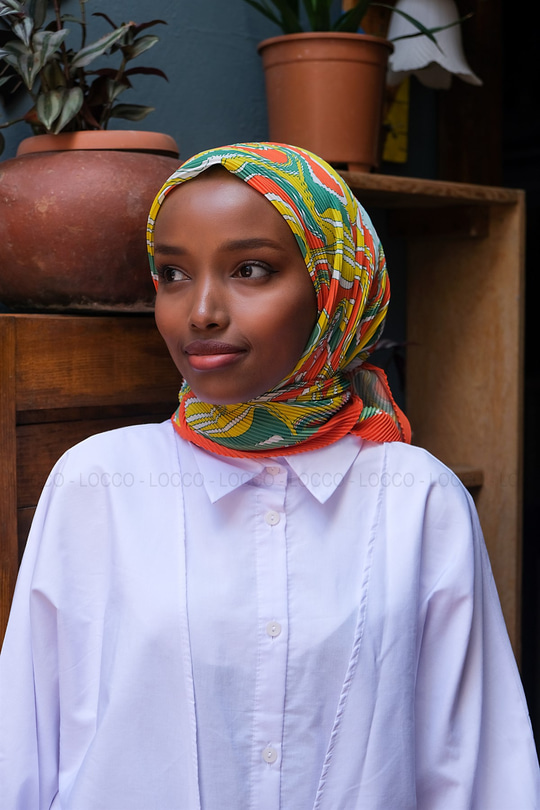 Uygun Fiyatlı OKYANUS DESENLI PILISELI ESARP | Loccomoda.com 