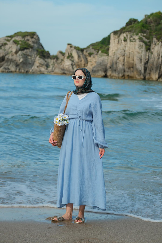 Olivia Elbise Mavi