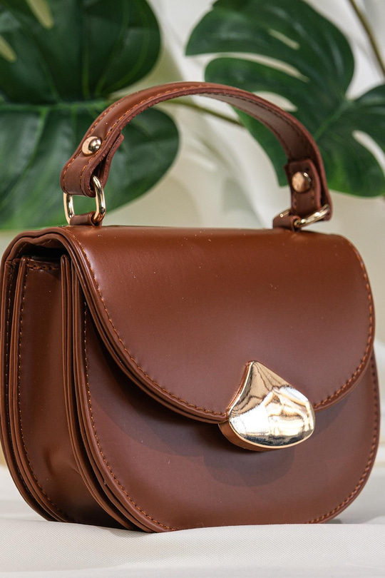 Omuz Ve El Çanta Karamel