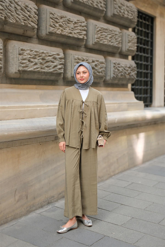 Önden Bağlamalı Cupra Takım Küf Yeşil