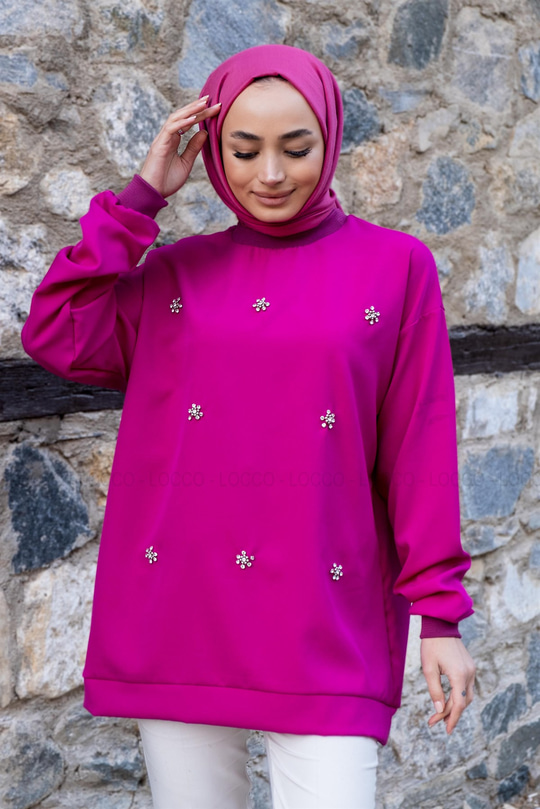 Uygun Fiyatlı ONU TAS DETAY SEWAT FUSYA | Loccomoda.com 