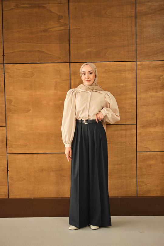 Palazzo Pantolon Lacivert